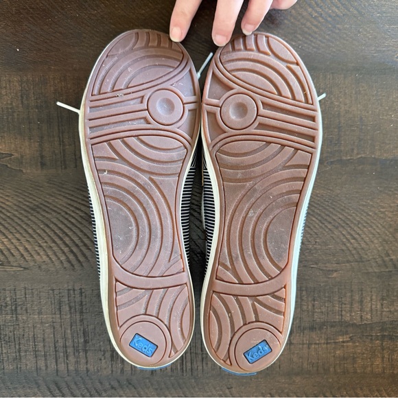 Keds Women's Navy and White Striped Boat Shoes Size 9 - Picture 6 of 6